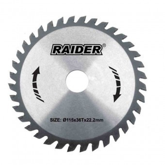 Disc pentru taiere lemn Raider RD-SB14, dimensiune 254x60Tx25.4mm foto