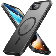Husa iPhone 16e Torras Guardian Magnetic Series, negru foto