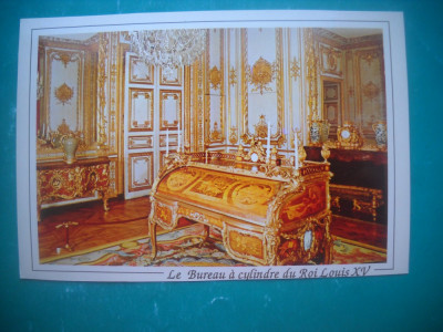 HOPCT 56155 BIROUL CU CILINDRU LOUIS XV -CASTELUL VERSAILLES FRANTA-NECIRCULATA foto