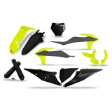 MBS Kit plastice complet KTM SX/SX-F 250/350/450 2019-2021, negru/gri/galben-neon, Cod Produs: KTKIT528111