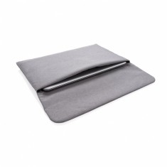 Geanta laptop 15.6 inch, fara pvc, Everestus, 9IA19003, Poliester, Poliuretan, Gri, saculet si eticheta bagaj incluse foto