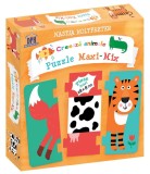 Cumpara ieftin Creeaza animale - Puzzle Maxi-Mix