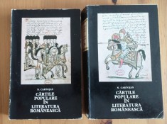 N. Cartojan - Cărțile populare &icirc;n literatura rom&acirc;nească (2 vol.)