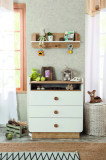 Dulap, &Ccedil;ilek, Natura Baby Dresser With Desk, 103x94x51 cm, Multicolor