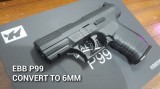 PISTOL AIRSOFT WALTHER P99,COMPLET METALIC,CALIBRU 6MM,INCARCATOR SI BILE BONUS!