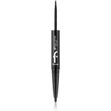Flormar Extreme Tattoo Duo Liner eyeliner 2 in 1 culoare 001 Black 2.66 g