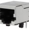 Conector RJ45 ecranat, THT, 8P8C