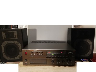 Amplificator/Tuner RFT REMA SR3930 + 2 Boxe - Vintage/Impecabil/Germany foto