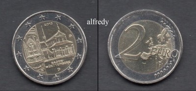 GERMANIA 2 euro, 2013 D, Baden-Wurttemberg foto