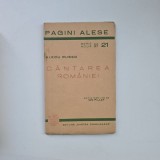 Alecu Russo, Cantarea Romaniei / Ion Pillat (ed.), Bucuresti, Ed. Cartea Romaneasca, 1938