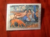 Serie 1 valoare Franta 1968 - Pictura Gauguin