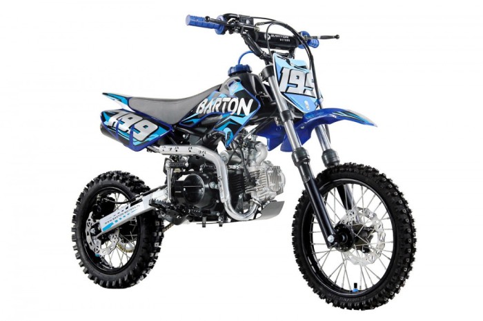 Motocicleta cross copii Barton DB125-3L, 125cc, 4T, roti 14/12&quot;, culoare albastr... Cod Produs: MX_NEW MXDB12-3-125-AN