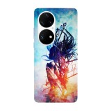 Husa compatibila cu Huawei Nova 8i model Axiolite digital art, Silicon, TPU, Viceversa, Transparent, Carcasa