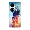 Husa compatibila cu Huawei Nova Y70 model Axiolite digital art, Silicon, TPU, Viceversa