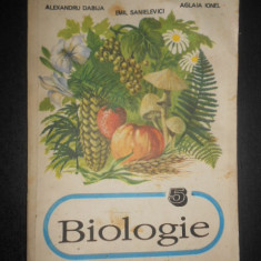 Alexandru Dabija - Biologie. Manual pentru clasa a V-a (1994)