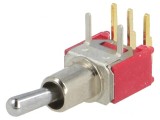 Comutator Basculant 3 Pozitii ON-OFF-ON 3A 28V