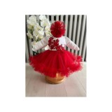 Rochita Botez Ann, Rosu si Alb - DPH66