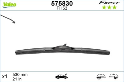VALEO 575830 FIRST HYBRID lamela stergator foto