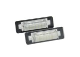 Set 2 buc lampa numar MERCEDES Clasa C (W202), 03.1993-03.2001; Clasa E (W210), 06.1995-03.2003 model Sedan, partea stanga=dreapta, LED; TUNING,