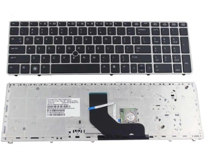 Tastatura HP Argintie 9Z.N6GUF.201 rama, 9Z.N6GUF.20F rama, 9Z.N6GUF.20G rama, 9Z.N6GUF.20R rama, 9Z.N6GUF.20S foto