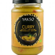 Sos bio de curry pentru wok, 350g Yakso