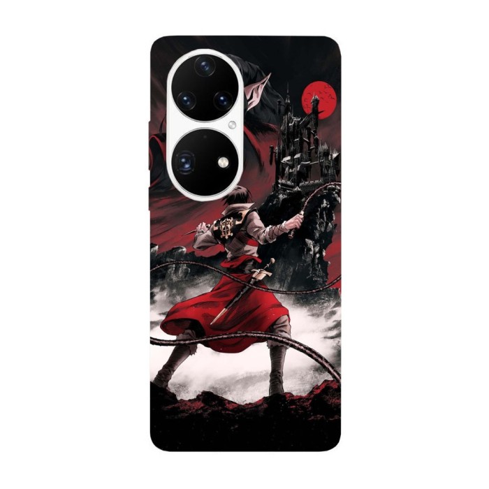 Husa compatibila cu Huawei Nova Y70 model Belmont Catlevania, Silicon, TPU, Viceversa