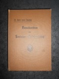 Dr. KURT VON FINCKH - MANUAL DE DEZVOLTARE SOCIALA (1908, limba germana)