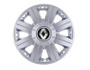 Set 4 capace roti Cosmos cromat R16 pentru gama auto Renault, Autohelix MSA