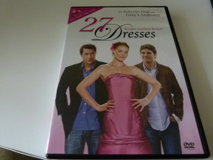 27 de rochii,dvd