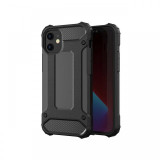 Husa iPhone 12 / 12 Pro Lemontti Hybrid Armor Negru