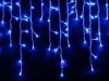 Instalatie Craciun Franjurata 36m, 900 LED-uri, Curgatoare, Alb Rece/Albastru/Multicolor, Interior/Exterior, 8 Functii