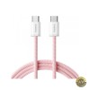 Cablu Date si Incarcare USB-C - USB-C Baseus Dynamic 4 Series 100W 1m Roz P10381400411-00
