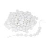 Margele Plate Albe Playbox, 500 buc, Bijuterii DIY, Coliere, Bratari, +3 Ani