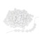 Margele plate albe 500 - Playbox