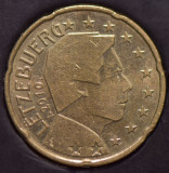 20 euro cent Luxemburg 2010, Europa