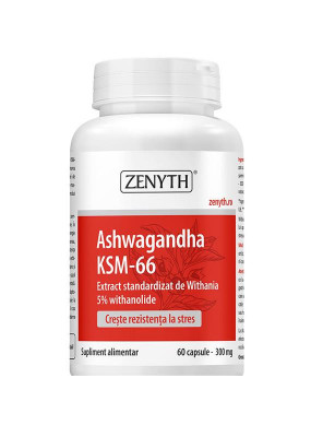 Ashwagandha KSM-66 300mg 60cps Zenyth foto