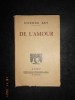 ETIENNE REY - DE L&#039;AMOUR (1925)
