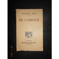 ETIENNE REY - DE L&#039;AMOUR (1925)