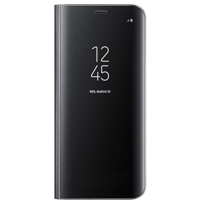 Husa Flip Stand Mirror, Samsung Galaxy S8 Plus, Black