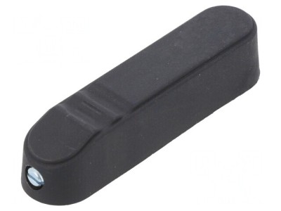 Buton reglare negru 72mm foto