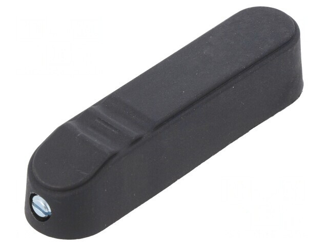 Buton reglare negru 72mm