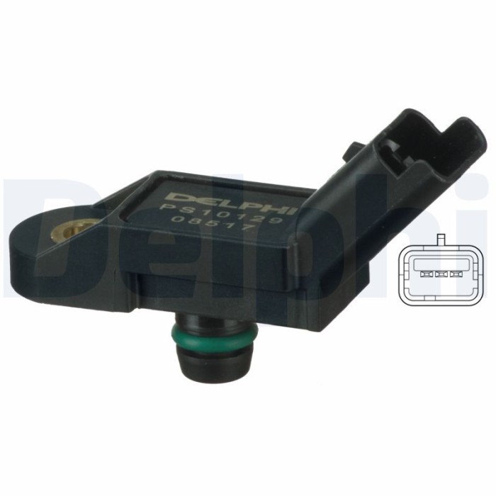 DELPHI PS10129 Senzor, presiune galerie admisie
