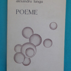 Alexandru Lungu – Poeme