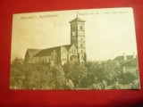 Ilustrata Alba Iulia - Biserica Romano-Catolica circulat 1923, Circulata, Printata