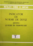 Indicator de norme de deviz pentru lucrari de termoficare Tf