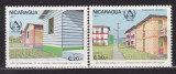 NICARAGUA 1987 ANUL INTERNATIONAL AL PERSOANELOR FARA ADAPOST SERIE MNH