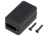 Carcasă USB ABS Neagră 20x35x15,5mm