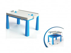 Set masa copii+scaun taburet MyKids 04580/1 Albastru foto