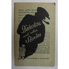 DETECTIVE AND OTHER STORIES , ANII &#039;60 , PREZINTA NOTATII CU CREIONUL *