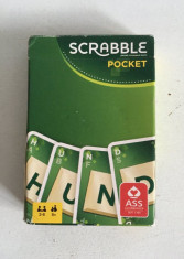 *Joc de carti Scrabble Pocket, de buzunar, 2018 Mattel, sigilate foto